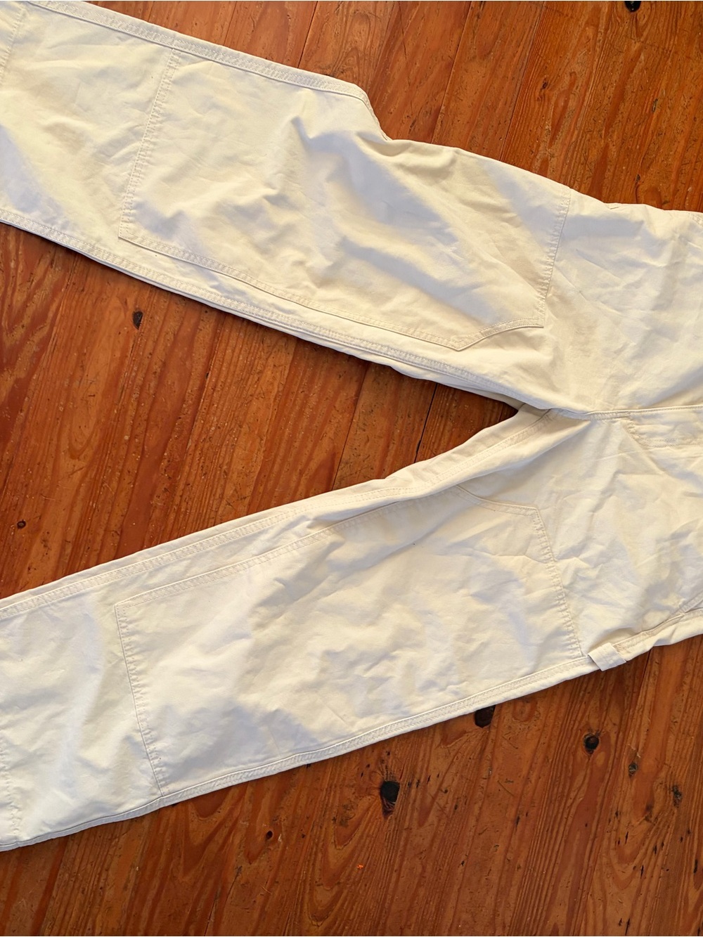 Goodfellow & Co White Cargo Pants